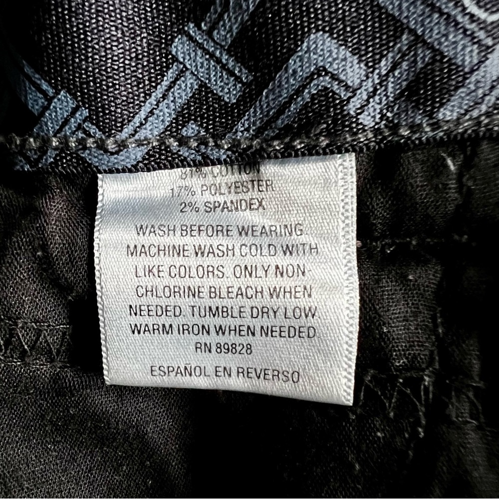 JM Collection Straight Leg Embellished Denim Jeans. - Picture 10 of 10
